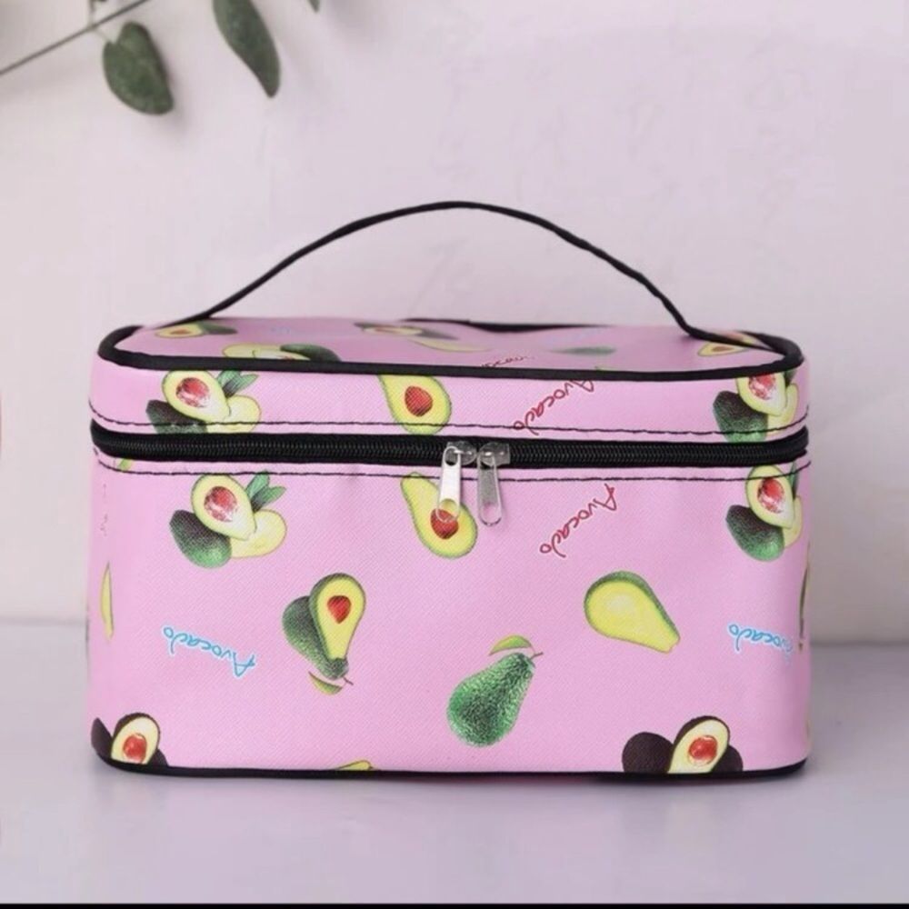 Avacado Make-Up Traveling Case